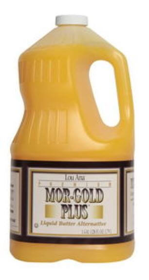 Lou Ana's Mor-Gold Plus Buttery Topping1 gallon jug  (4 count)