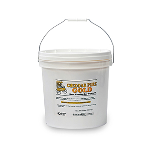 Cheddar Pure Gold Cheese 30 lb / 13.6 kg tub (1 count)
