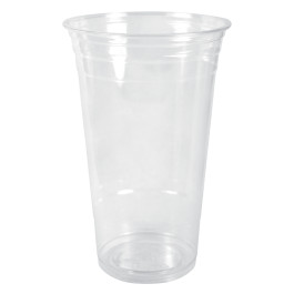 Cup 24 oz clear PET (600 count)