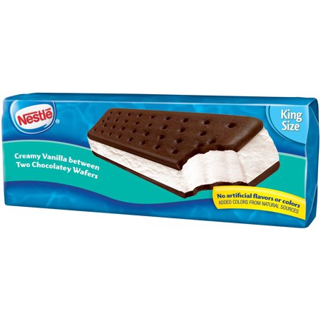 Nestlé® Ice Cream Sandwich King Size Vanilla 6 oz (24 count)