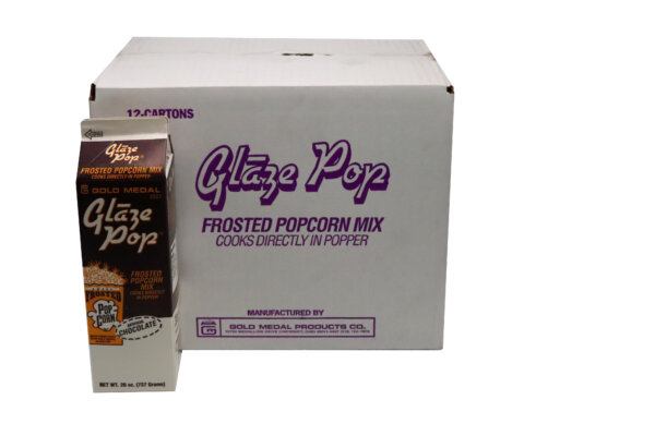 Glaze Pop® – Chocolate 26 oz carton (12 count)