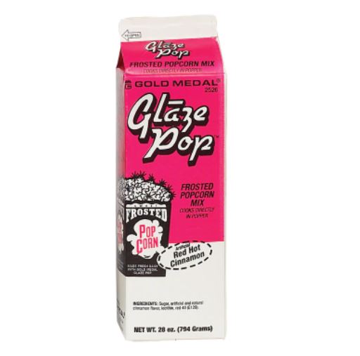 Glaze Pop® – Hot Cinnamon 28 oz carton (12 count)