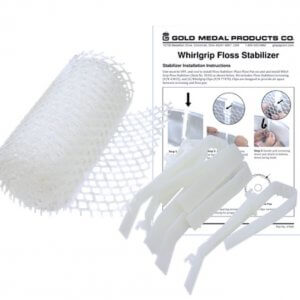 Whirlgrip Floss Stabilizer for Cotton Candy Machines w/clips (1 count)