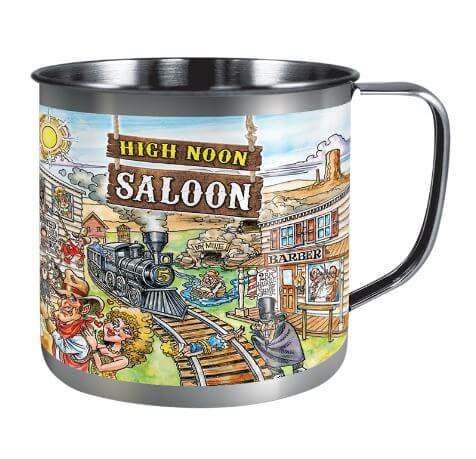Stainless Steel 32 oz mug "High Noon Saloon"  Berk 8032517