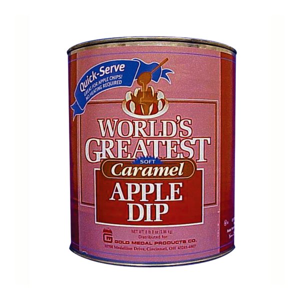 World's Greatest Soft Caramel Apple Dip  8 lbs each #10 cans (1 count)