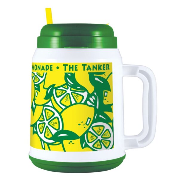 64 oz Tanker Cup with Lemonade Print (12 Count)