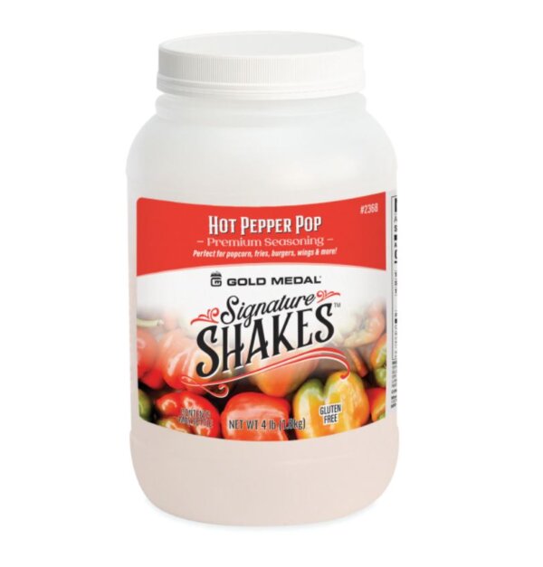 Gold Medal Products Signature Shakes - Hot Pepper Pop 4 lb jar (1 count)
