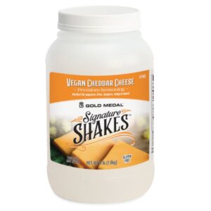Signature Shakes 2461 - Vegan Orange Cheddar Cheese Popcorn Seasoning 4 lb jar (1 count)