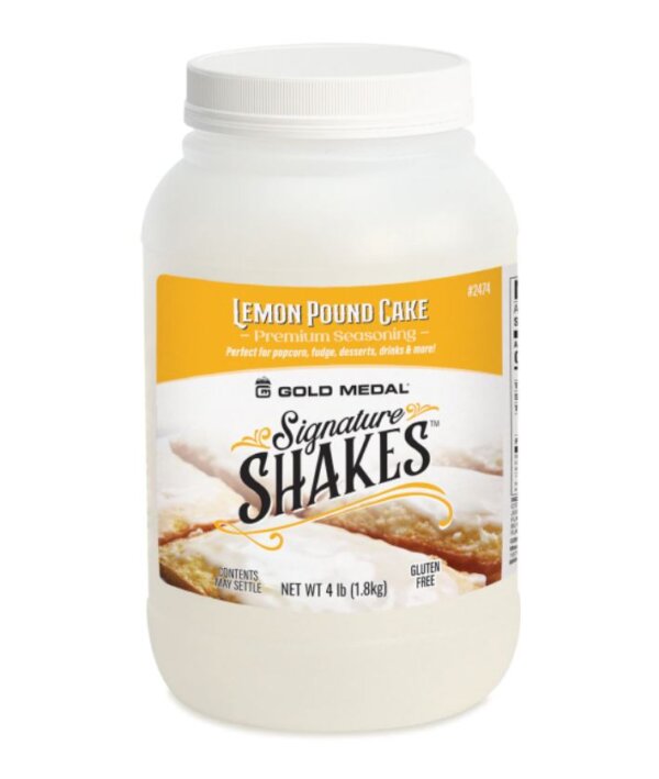 Signature Shakes - Lemon Pound Cake - 4 lb jar (1 count)