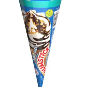 Nestle Drumstick King Cone Vanilla w/Chocolate Swirl 7.5 oz