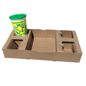Gold Medal Products # 5203 Drive-In 4 Cup Carry Out Tray (200 count)