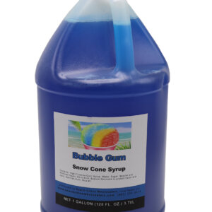 Snow Cone Syrup - Bubble Gum - Ready To Use - 1 gallon (1 count)