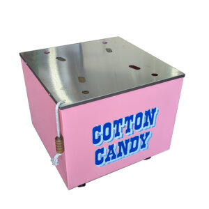 Gold Medal Products 3148FC Pink Floss About Cotton Candy Machine Cart