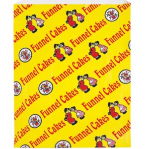 Berk Products # 8021470 Funnel Cake printed bags (1,000 count)