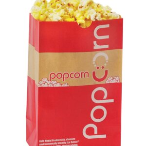 Gold Medal Products 85 oz Eco-Select Popcorn Bags (500 count)