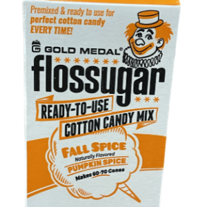Cotton Candy Flossugar - Fall Spice - 3.25 lb carton (1 count)