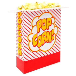 POPCORN BOX – #3.5 HOLDS 1.8 OZ OF POPCORN (500 COUNT)